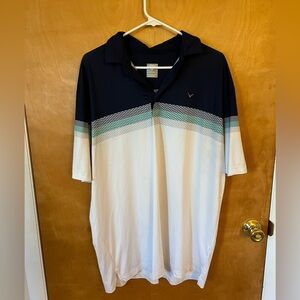 Callaway Navy and White Polo Shirt